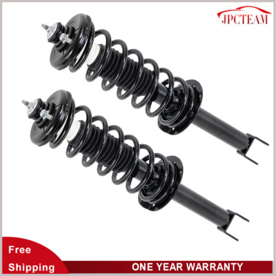 2PCS Complete Struts Shocks w/Coil Spring For 13-17 Honda Accord 2.4L 2.0L