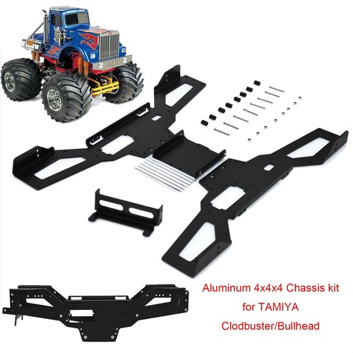 Aluminium Custom Chassis for Tamiya/Bullhead/Super Clod Buster/RC body parts - Picture 11 of 11