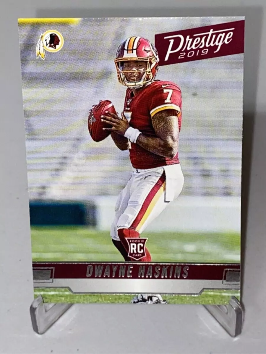 Dwayne Haskins trading card