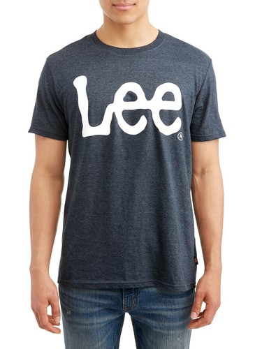 Lee Men's Short Sleeve Logo Graphic Crew Neck T-Shirt Sizes M- 2XL 100% Cotton - Picture 15 of 18