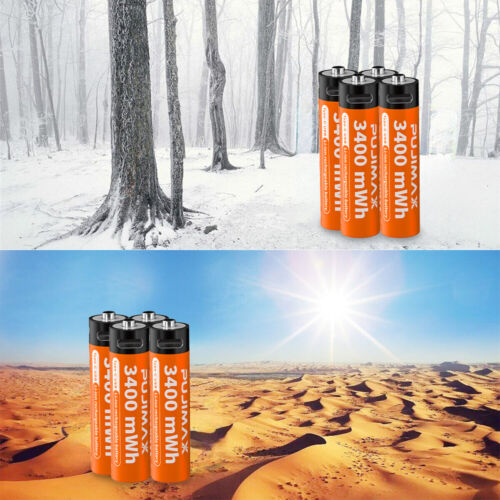 AA AAA Akku 1,5 V Wiederaufladbare Lithium AAA Batterien LCD Ladegerät SET - Bild 14 von 41