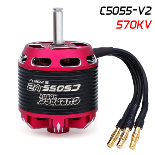 SURPASS HOBBY C28/C35/C42/C50 RC Brushless Motor Outrunner 14 Poles for Aircraft - Picture 41 of 44