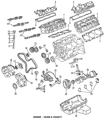 Nissan 13270 4m500