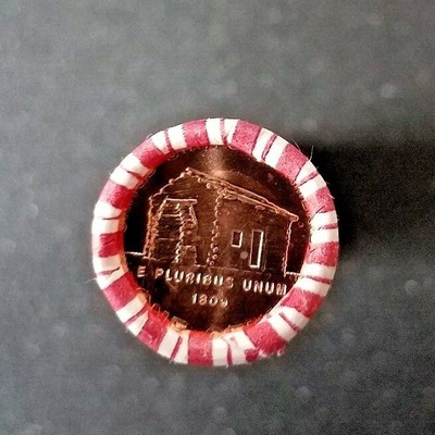 2009 P Lincoln Birthplace Log Cabin Penny Bank Rolls Bu Ebay
