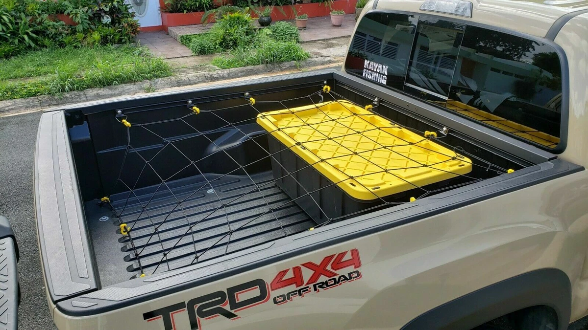 Truck bed cargo net deals