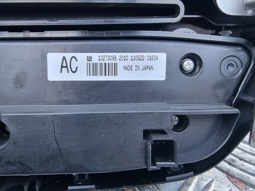 2008-2013 VAUXHALL INSIGNIA 2.0 CDTI RADIO STEREO FRONT AND HEATER CONTROLS - Picture 5 of 6