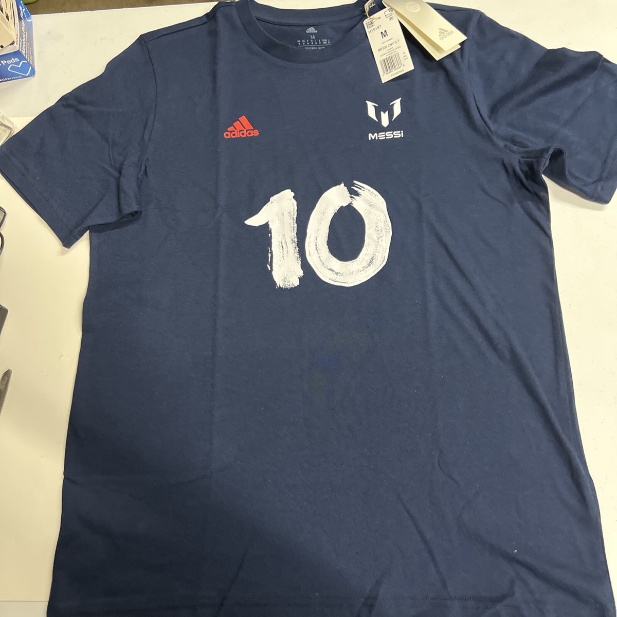 Messi Casual T- Shirt / Playera Soccer Football -2023 adidas Size