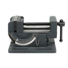 4.25" Industrial Strength Benchtop and Drill Press Tilting Angle Vise