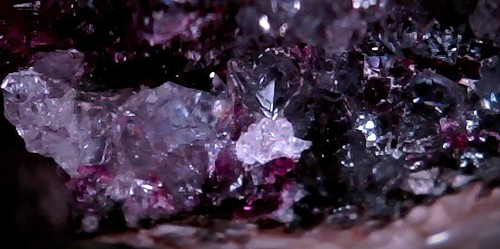 Bou Azzer Jeweled Talisman-Multi-Generation Roselite and Quartz on Dolomite - Picture 13 of 15