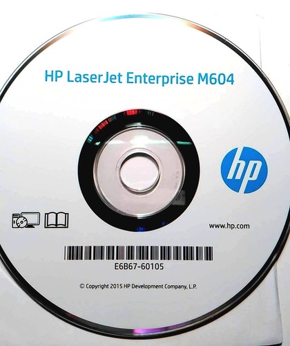 HP LaserJet Enterprise M604 Software Drivers CD