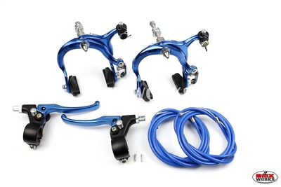 Genuine Dia-Compe BMX MX883 Caliper & MX183 Lever Brake Set Dark Blue