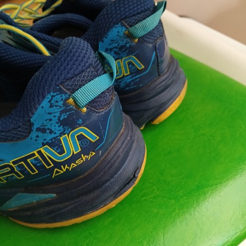 Mens La Sportiva Akasha Trail Rocker Running Shoes- Size Us 12- Blue Gorpcore - Picture 6 of 7