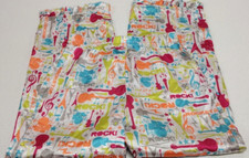 Rocker Satin Pants GIRLS SIZE 6 CHILDREN'S ROCK N ROLL GUITARS COSTUME ROCK