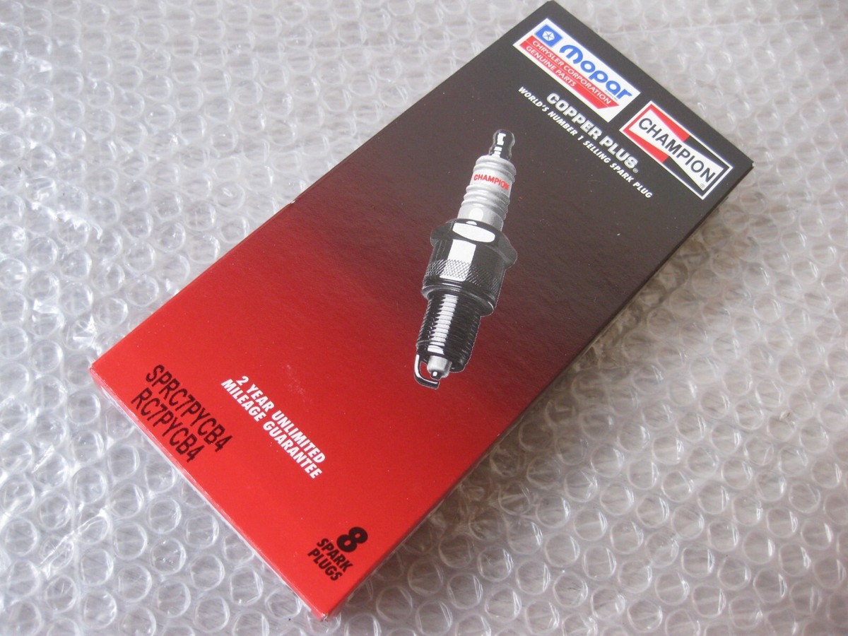 Genuine Champion Mopar Spark Plugs Jeep Grand Cherokee 4.7L SPRC7PYCB4 RC7PYCB4 Genuine Champion Mopar Spark Plugs Jeep Grand Cherokee 4.7L SPRC7PYCB4 RC7PYCB4