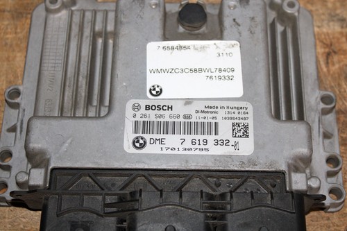 2012 MINI COOPER S AT TURBO ENGINE COMPUTER MODULE DME 7 619 332-01 OEM - Picture 5 of 12