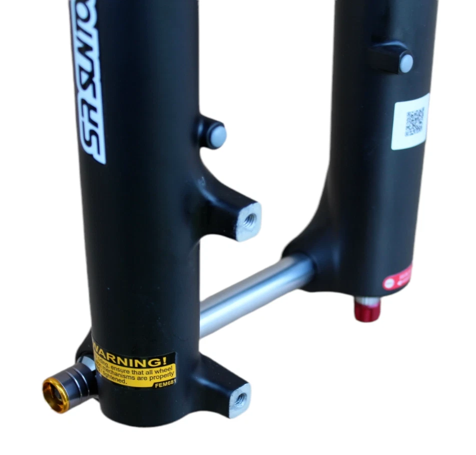 SR Suntour Federgabel 100mm SF18 MOBIE25 Air LO R DS 28" matt Tapered 15x100mm - Bild 4 von 4