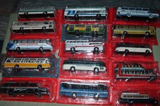 Autobus da viaggio collezione IXO selezione 1:43 con scatola originale Pegaso Citroen ISOBLOC Neoplan