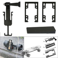 Gopro Sports Camera Mount Riser Bracket Stash Box Drawer For Skate Board Gopro Sports Camera Mount Riser Bracket Stash Box Drawer For Skate Board
