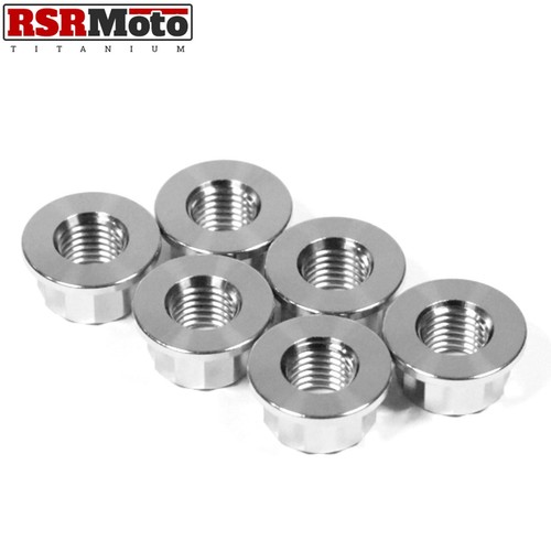 Ducati Multistrada V2 V4 Pikes Peak v4 Titanium Sprocket Nuts 12 Point Bi-Hex - Picture 3 of 3