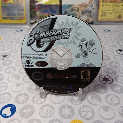 Bomberman Generation Nintendo GameCube, 2002 DISC ONLY! Play Great! Black Label!