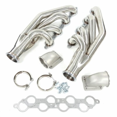 T3 T4 to 3.0'' V Band Elbow+Turbo Exhaust Manifold For Small Block LS1 LS6 LSX V8
