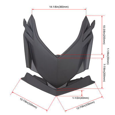Front Upper Storage Cargo Bin Cover Deflector Lid For Sea