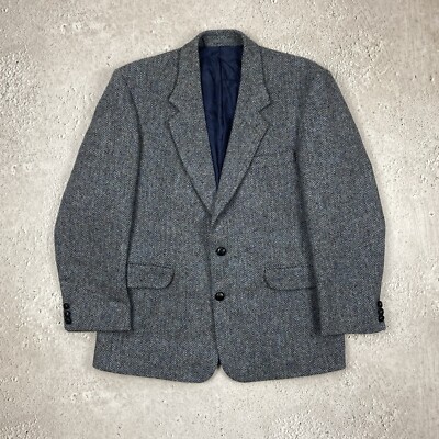 Harris Tweed Herren Wool Alpha Plus Blazer Sakko Größe 40