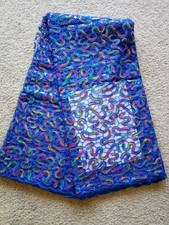 African Lace Fab/Wedding Lace/ Tulle Lace/ French Lace Fabric sold by 5 Yards