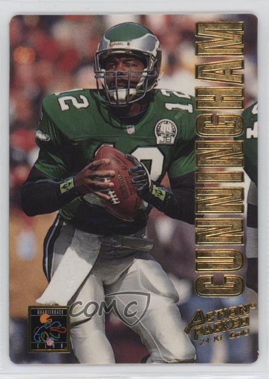 1993 Action Packed 24-Kt Gold Randall Cunningham #2G