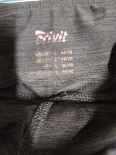 Crivit Leggings Gr. L 44 46 Damen Sport Hose Laufen Fitness schwarz - C4 - Bild 6 von 6