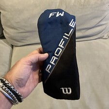 Awesome- WILSON Golf- PROFILE- Fairway Wood- Black  Blue Headcover / Head Cover