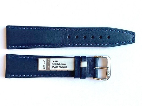 Bracelet Montre,de Montre Convenable pour D'Aviateur 21mm Braun Noir Et Bleu / - Imagen 5 de 5