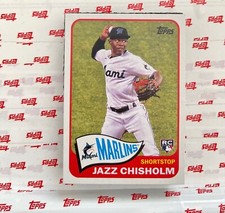 JAZZ CHISHOLM Rookie - 2021 Topps Series 2 - 1965 Redux Card #T65-2 - MARLINS RC