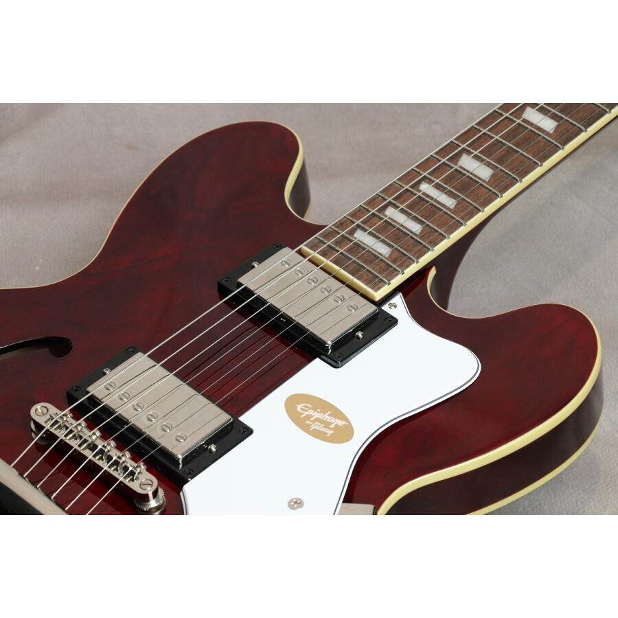 Epiphone / Noel Gallagher Riviera Dark Wine Red Electric Epiphone / Noel Gallagher Riviera Dark Wine Red Electric