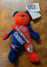 2004 Team Bear MLB NFL Champions Boston Red Sox Patriots World Series Super Bowl