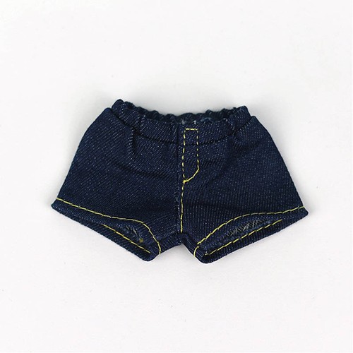 Pantalon élastique jean pour vêtements de poupée 11,5" 1:6 short pour pantalon Blyth 1/6 - Photo 13/20