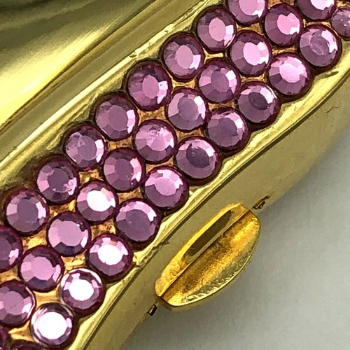 Estee Lauder Lucidity Pink Ribbon Compact 2001 Pink Strass Herz Neu im Karton - Bild 9 von 12