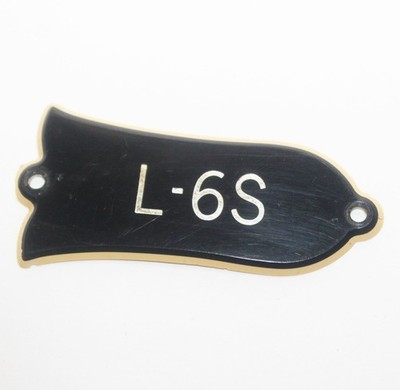 Rare Original 1980 Gibson L6-S Truss Rod Cover L-6S