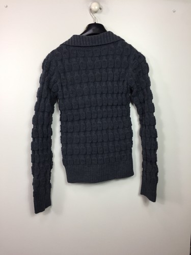 KHUJO Damen Strick Cardigan Modell: KH8906 Grau S - Bild 2 von 2