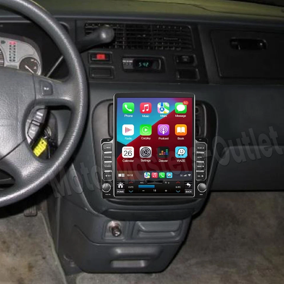 Radio de coche estéreo GPS + cámara para Honda Odyssey 1995-1998 9,7"" Android 13 CarPlay Foto 4 de 4