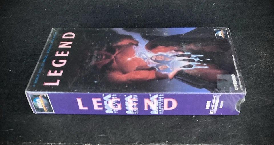 Factory Sealed VHS"LEGEND" Tom Cruise Tim Curry RARE MCA Watermarks - Image 3 of 4