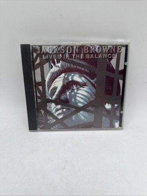 Lives in the Balance by Jackson Browne CD Disc Made in Great Britain UK