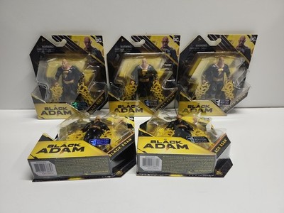 Spin Master Black Adam Movie 4'' Black Adam Action Figure! NEW 2022 Lot Of 5 