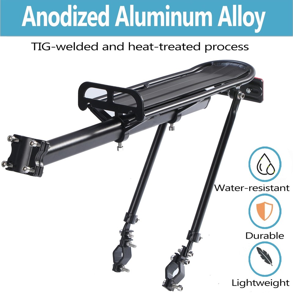 Alu Bike Rack BCR11:Rear Bike Rack,Bike Cargo Rack,Aluminum Alloy,Large Size ...