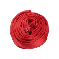 5.9ft Hook and Loop Fastener Chandelier Chain Cord Cover, Red