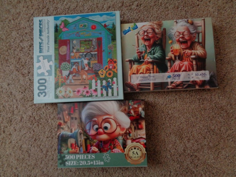 Lot of 3 Complete Jigsaw Puzzles
