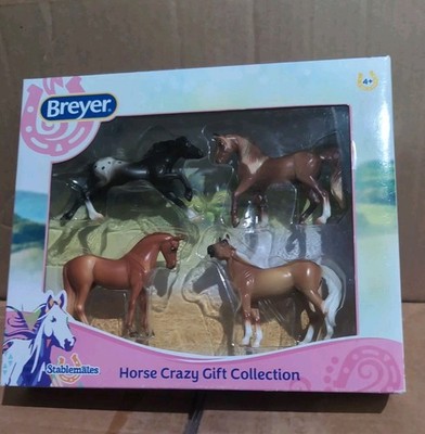 Breyer Stablemates Horse Crazy Gift Collection Four Horse Set - NEW 