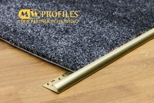 Edging Cover Strip For Carpet Profile Metal Single Edge Trim 1000 MM Length