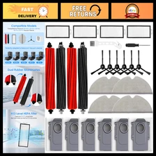 26 Pack Vacuum Cleaner Accessories Kit - Main Brushes, Filters, Mop Cloths & Bag