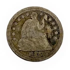 1857 O Seated Liberty Half Dime *YOU GRADE